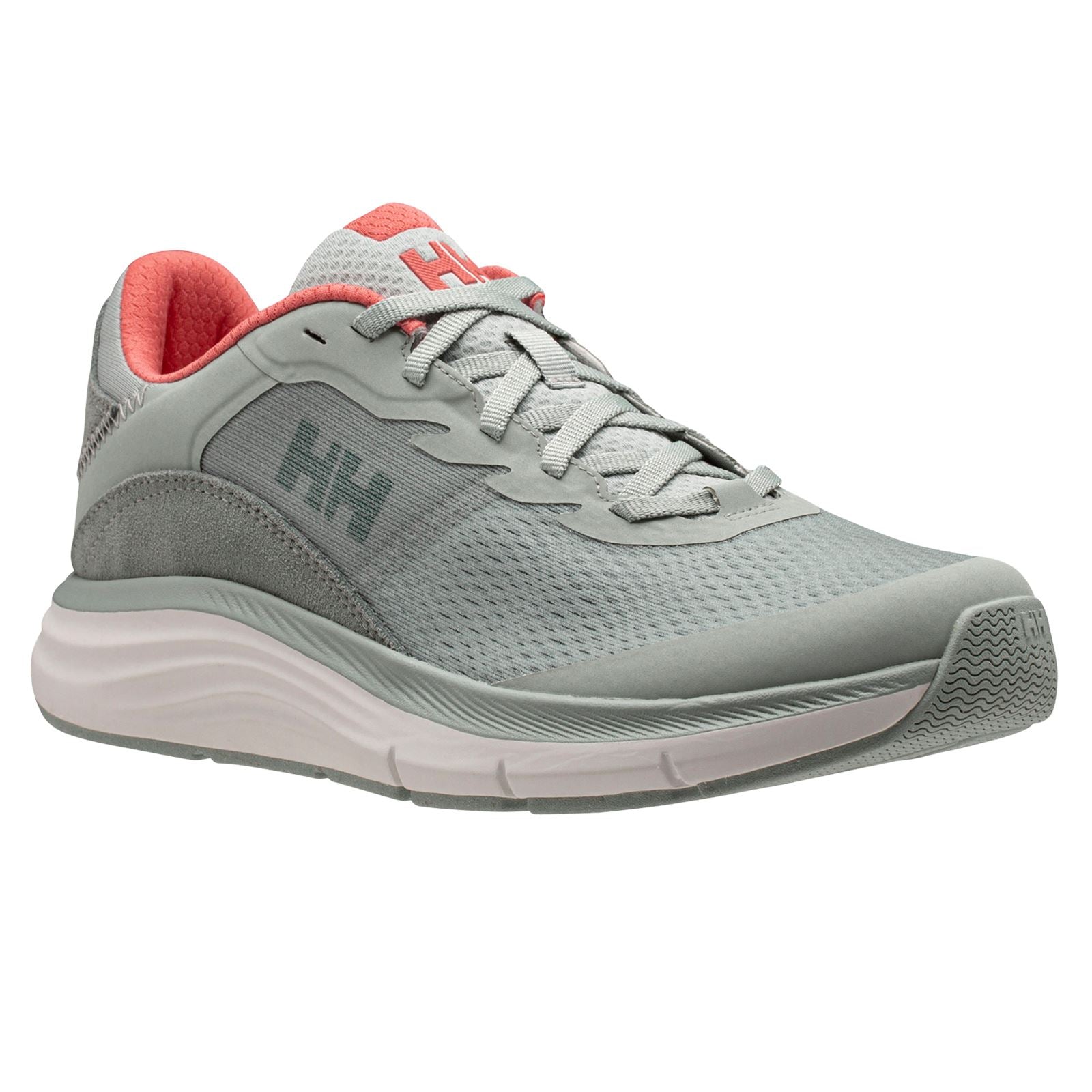 Helly Hansen Sport MARINE Baumwoll Damen Sneaker In Grünnebel/Korallen Mandel