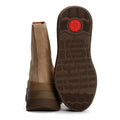 FitFlop F-Mode Wildleder Damen Stiefel In Beige