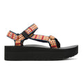 Teva Flatform Universal Damen Gelbe Sandalen