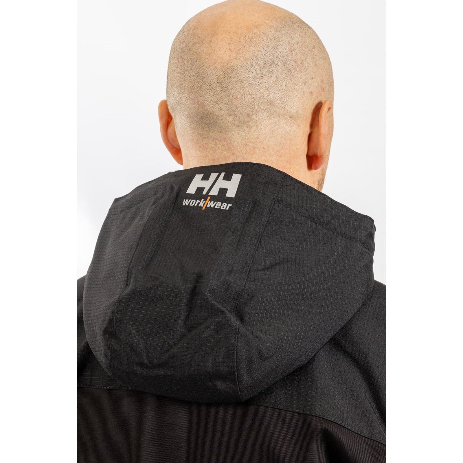 Helly Hansen Workwear Oxford Herren Schwarze Winterjacke