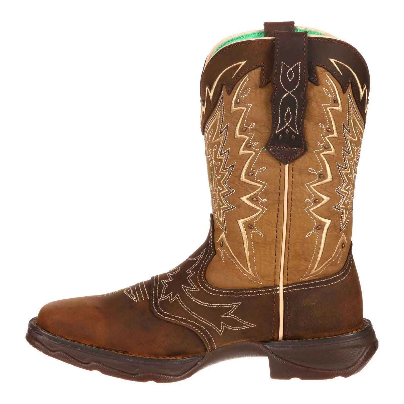 Durango Lady Rebel Damenstiefel Aus Leder In Nicotin/Braun