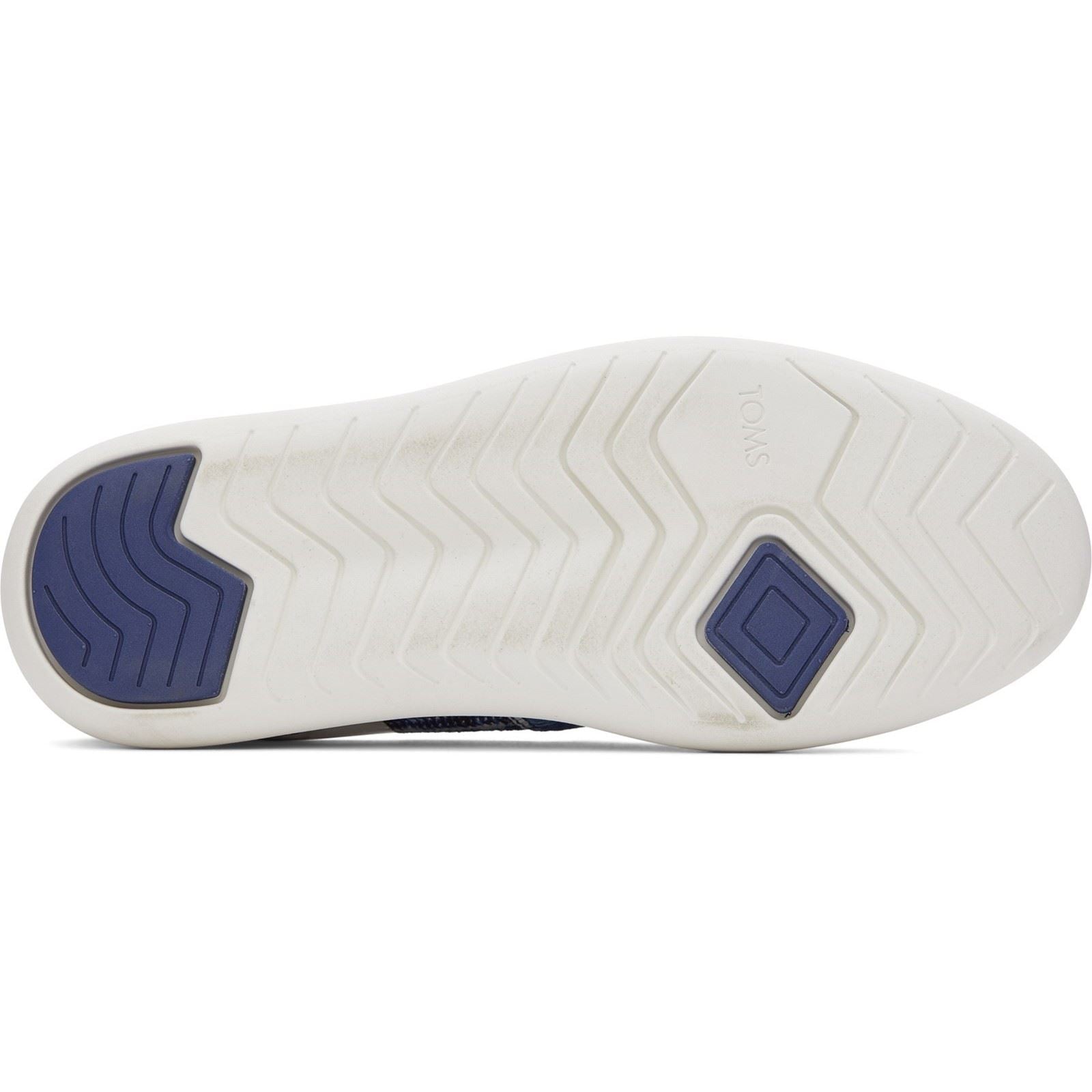 TOMS Alpargata Mallow Hundert Prozent Baumwolle Damen Marineblau Espadrilles