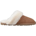 Hush Puppies Samantha Damenhausschuhe aus Veloursleder in Tan