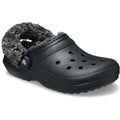 Crocs Classic Fleece Lined Thermoplastische Schwarze Clogs Für Herren