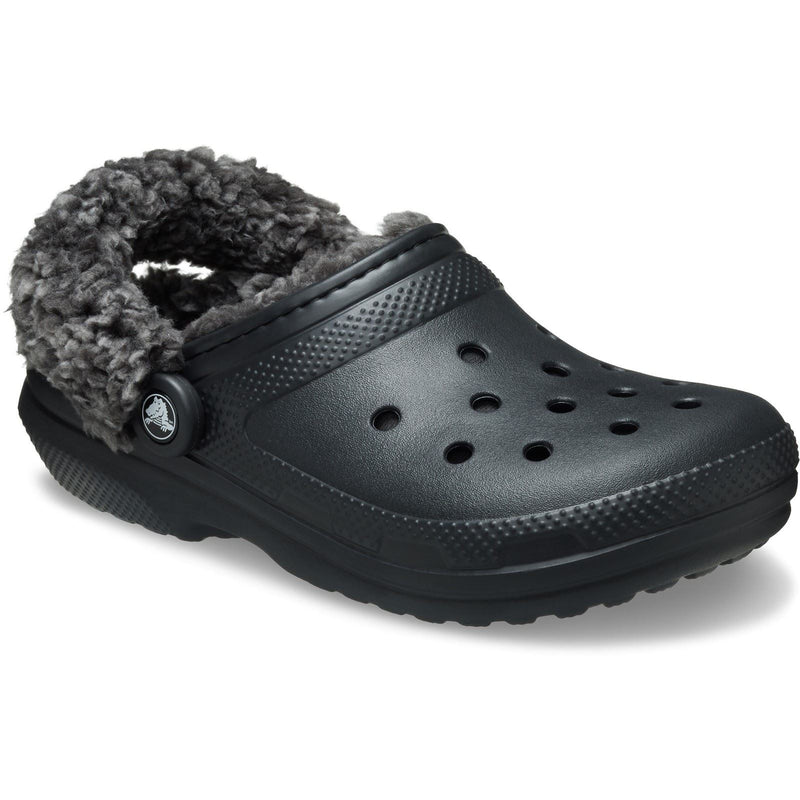Crocs Classic Fleece Lined Thermoplastische Schwarze Clogs Für Herren