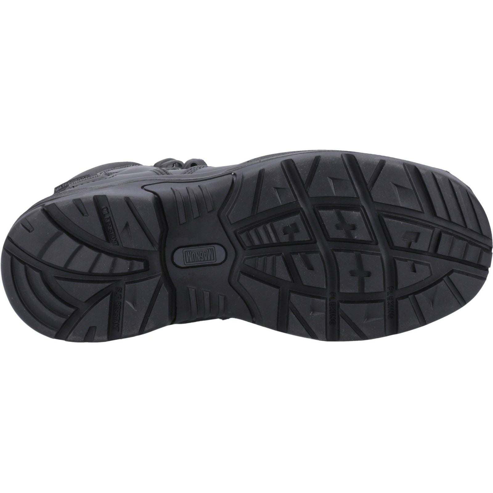 Magnum Responder Leder Schwarze Sicherheitsstiefel