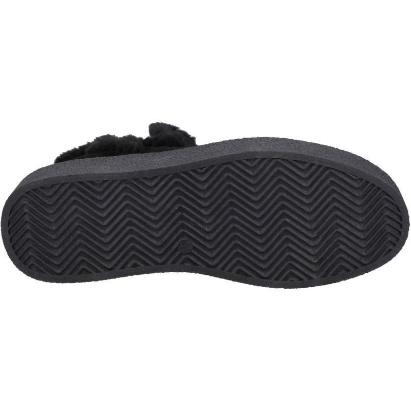 Hush Puppies Bella Damen Chelsea Stiefeletten in Schwarz aus Wildleder