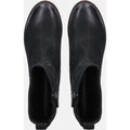 Hush Puppies Emilia Damenlederstiefel In Schwarz