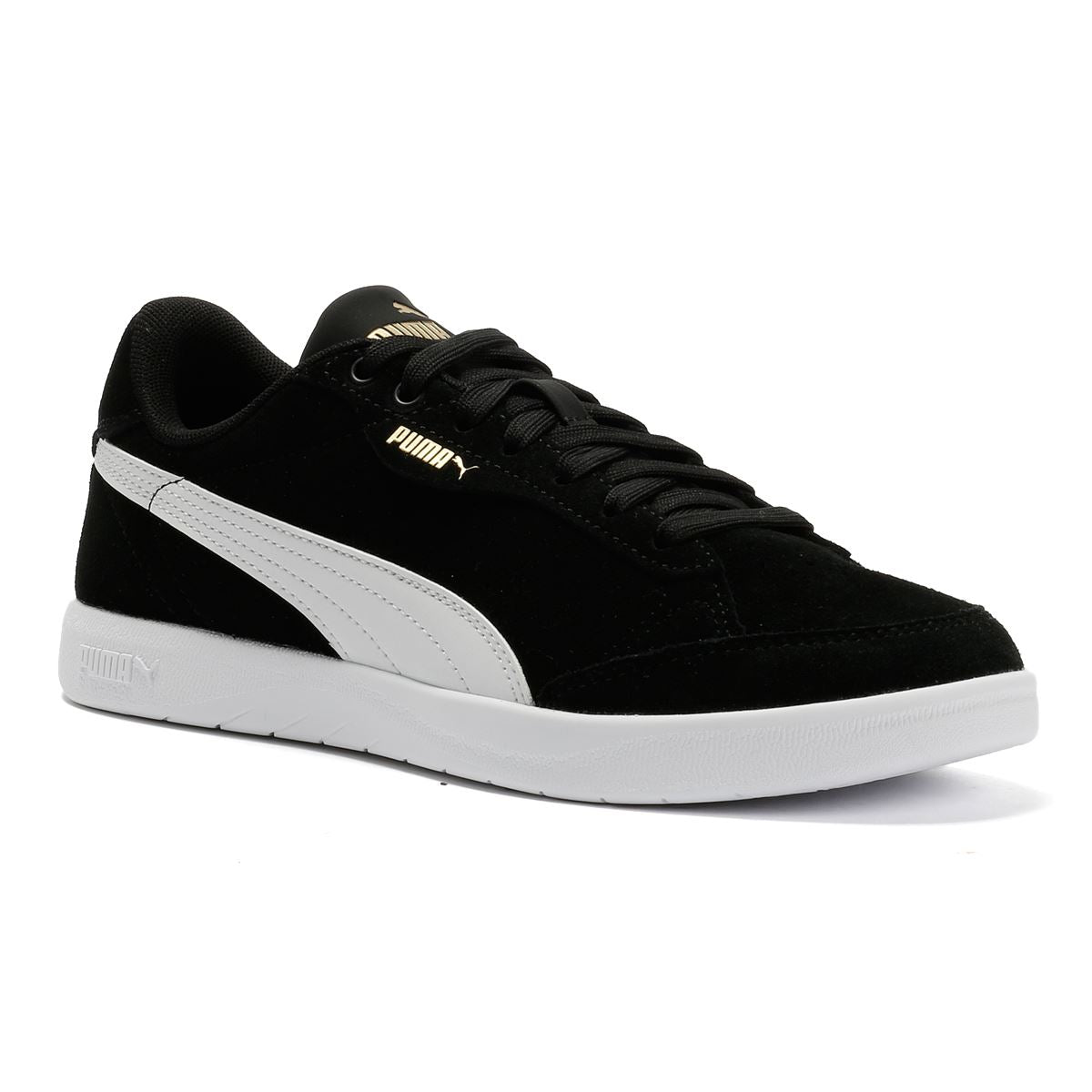 Puma Vikky Star SD Wildleder Damen Schwarz Sneakers