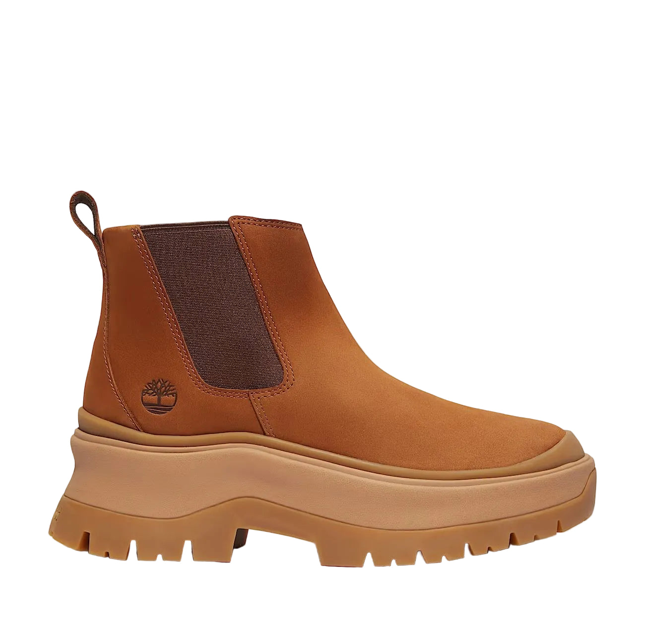 Timberland Roxie Lane Chelsea Damenstiefel Aus Braunem Leder