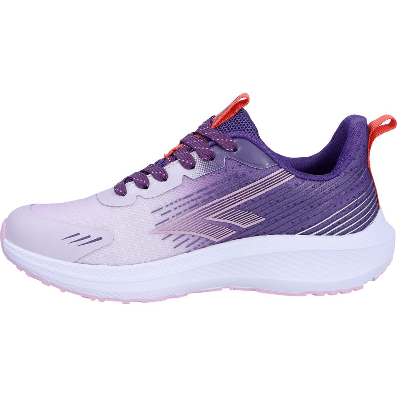 Hi-Tec Santorini Polyester Damensneaker In Mystical/Thistle/Burnt Coral