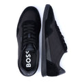 Boss Titanium Herren Schwarze Turnschuhe
