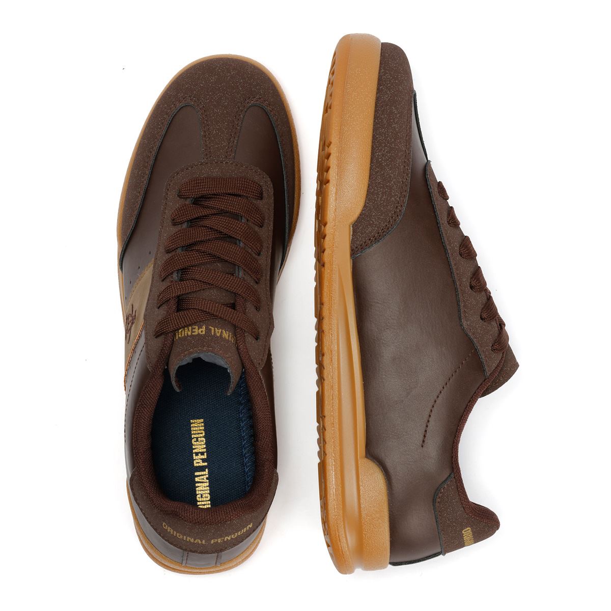Penguin Giovanni Herren Braune Sneakers