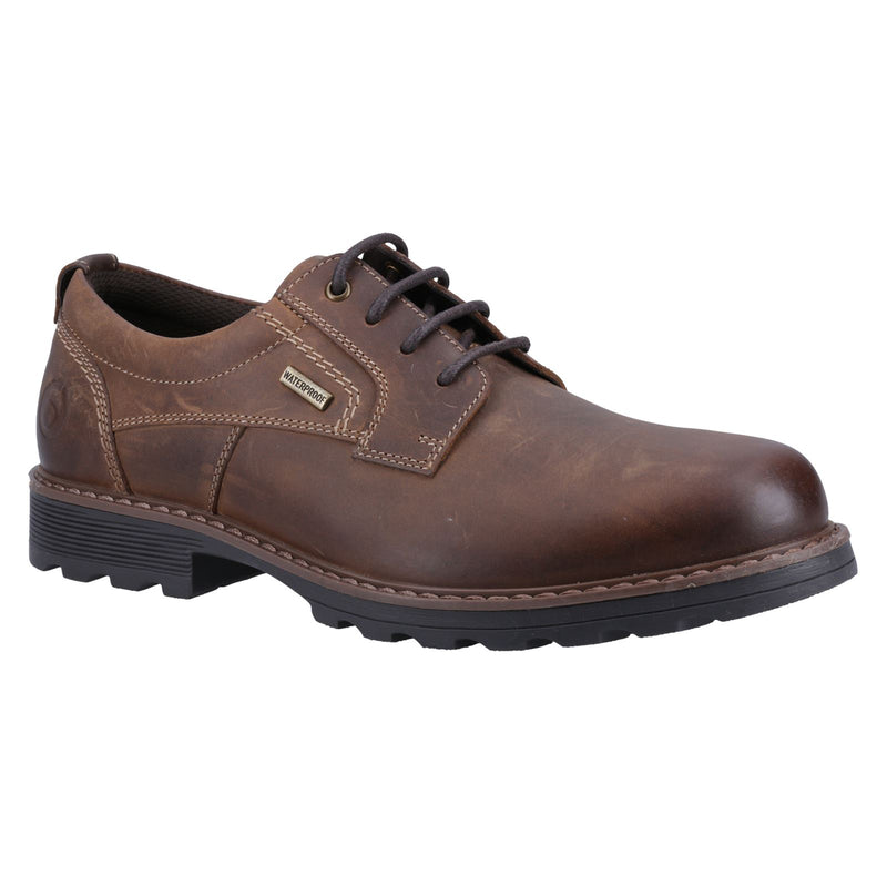 Cotswold Tadwick Herren Dunkelbraune Schnürschuhe