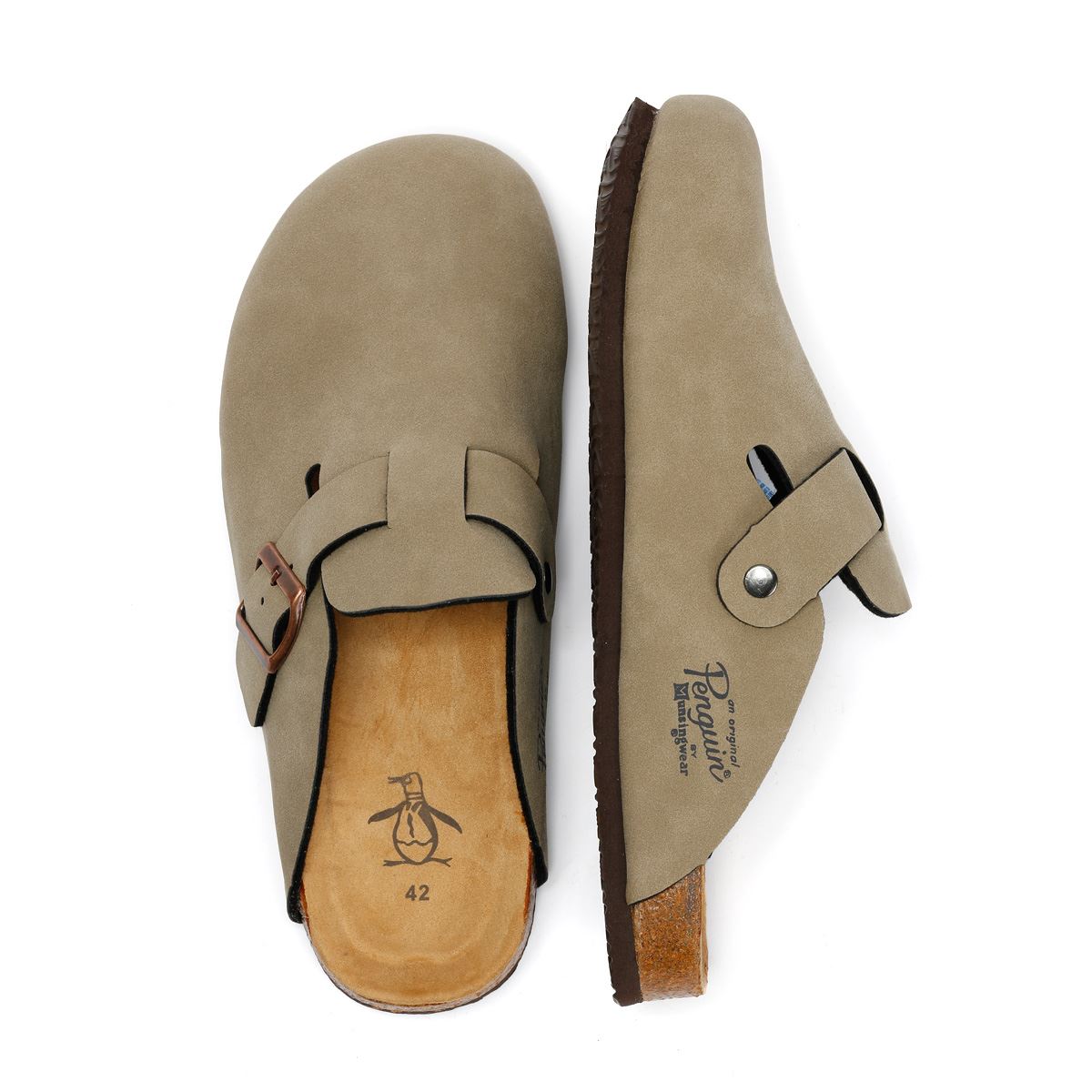 Penguin Pappy Herren Beigen Sandalen