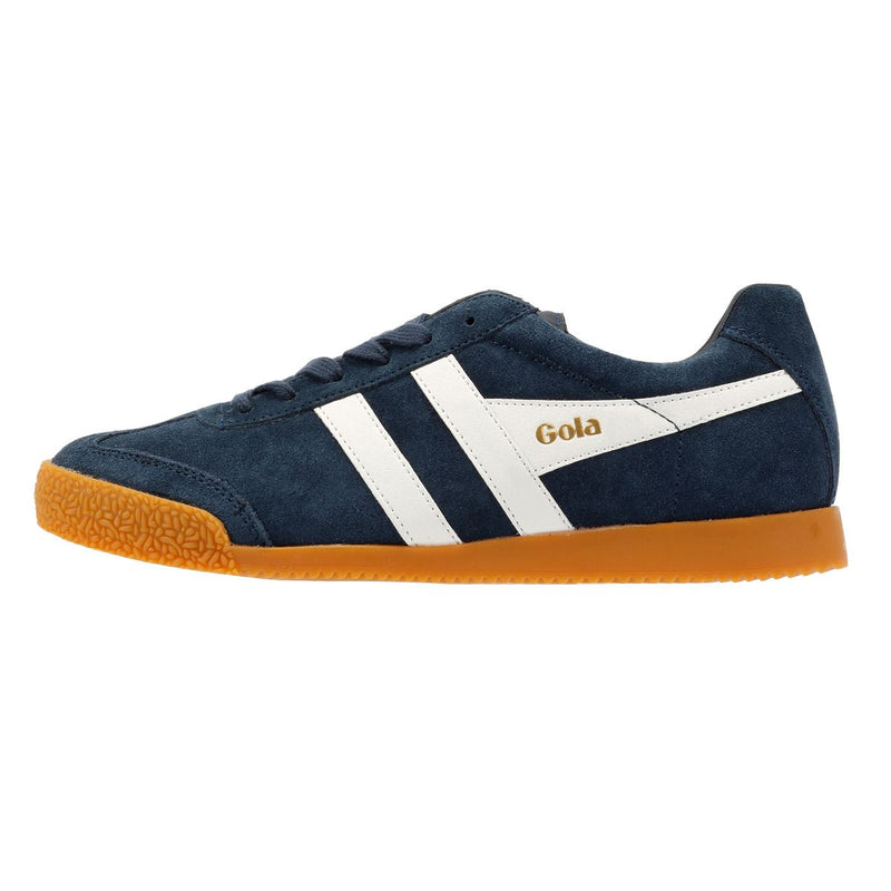 Gola Harrier Damen Wildleder Sneaker In Blau