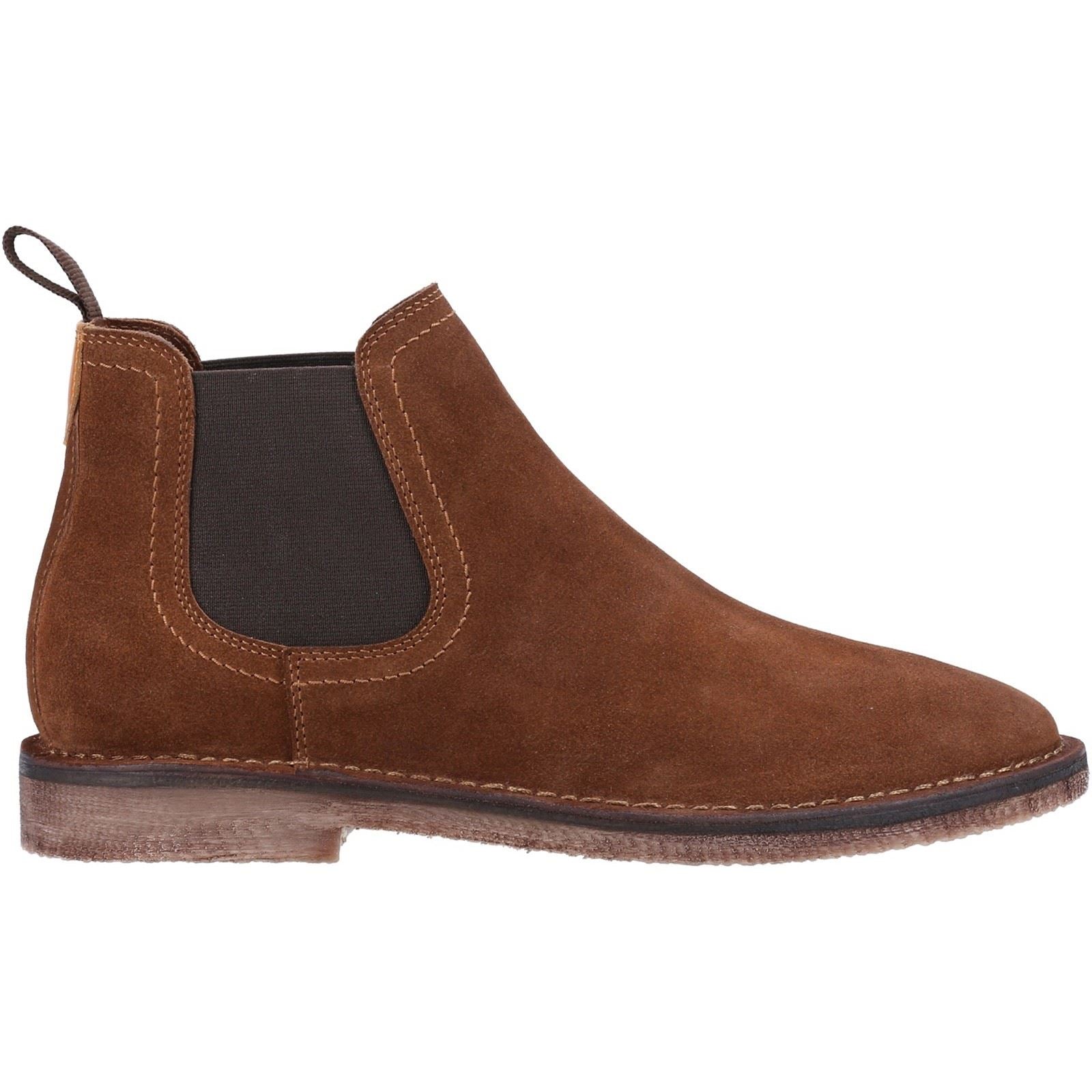 Hush Puppies Shaun Wildleder Herren Stiefel In Hellbraun