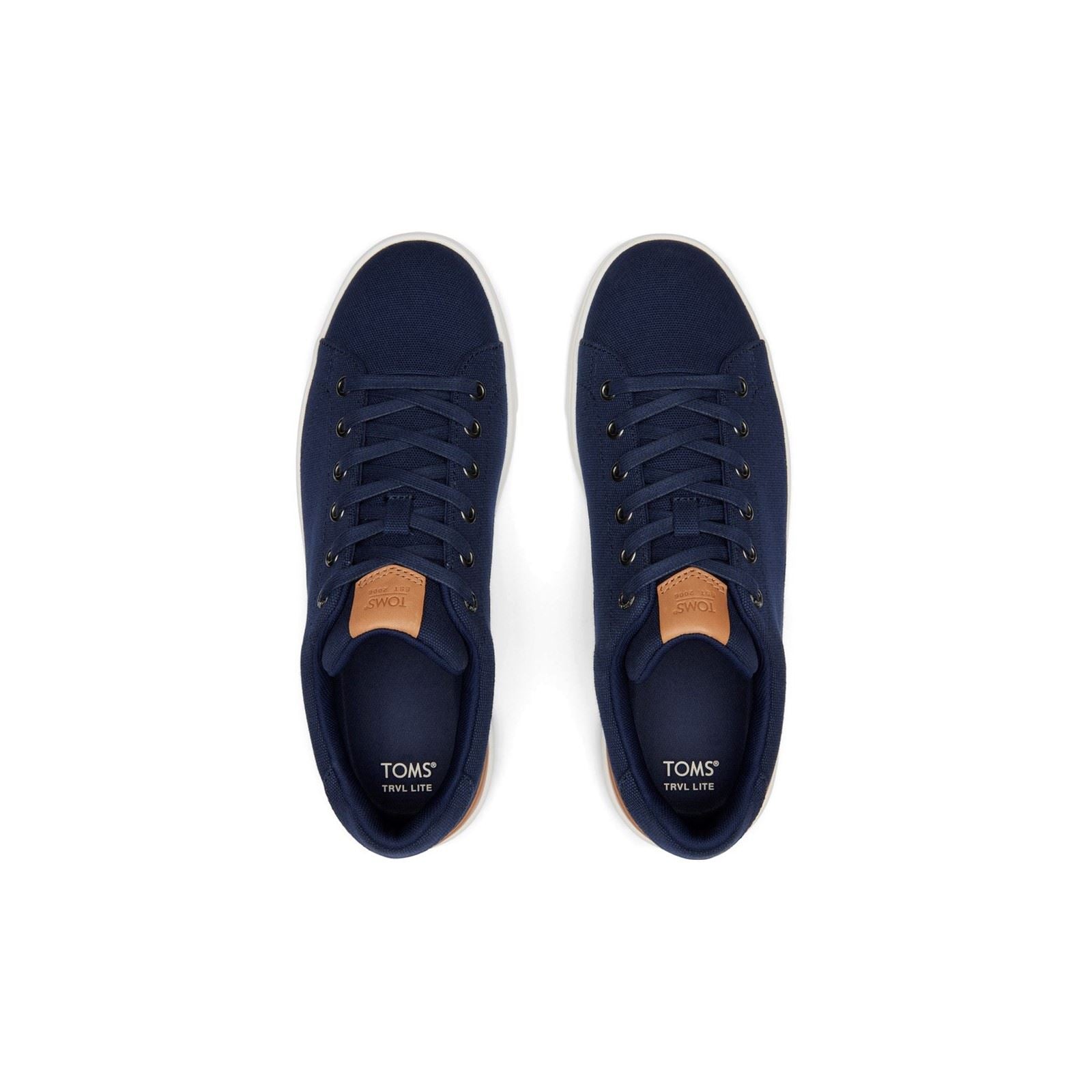 TOMS TRVL Lite 2.0 Low 100% Baumwolle Herren Turnschuhe In Marineblau