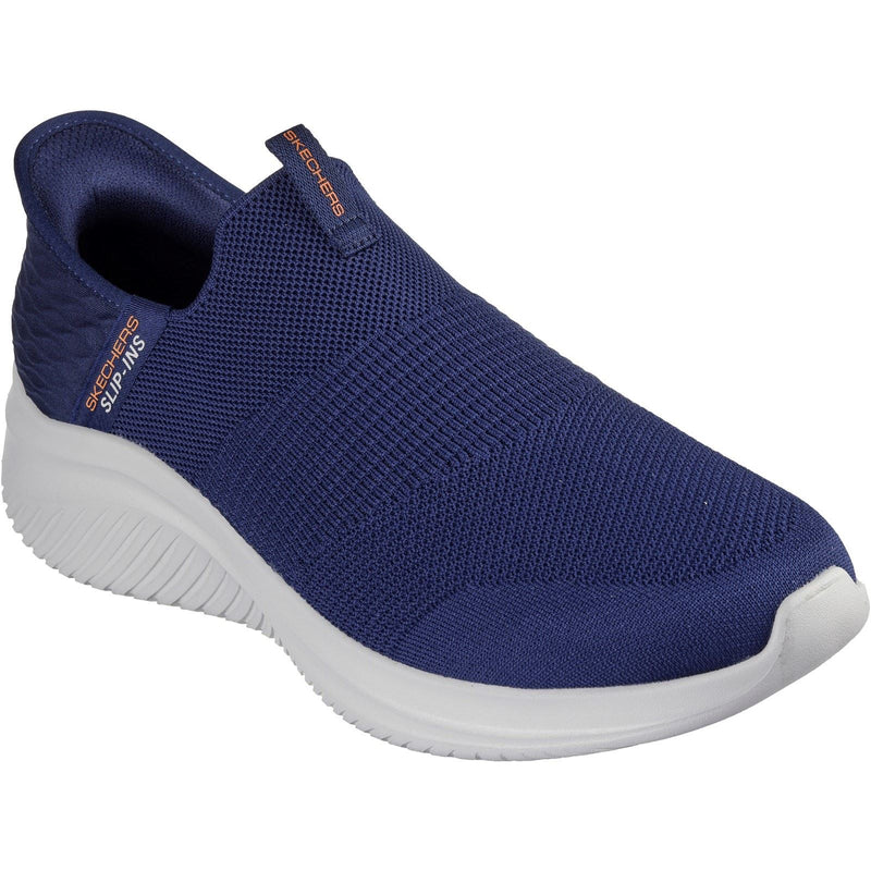 Skechers Ultra Flex 3.0 Smooth Step Textile Herren Navy Sneakers