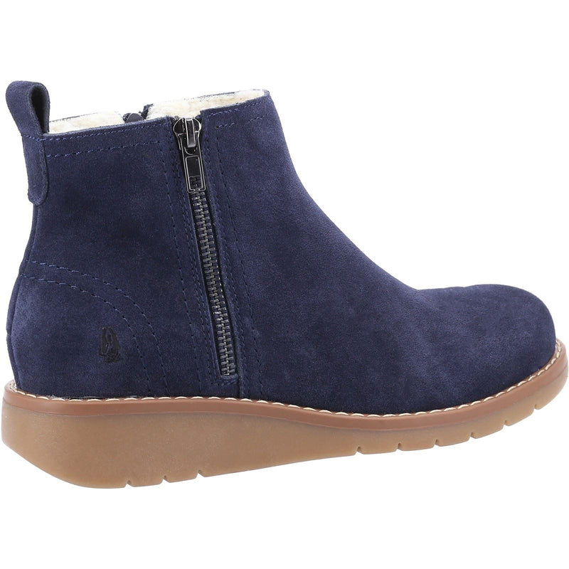 Hush Puppies Libby Wildleder Damen Stiefel In Marineblau