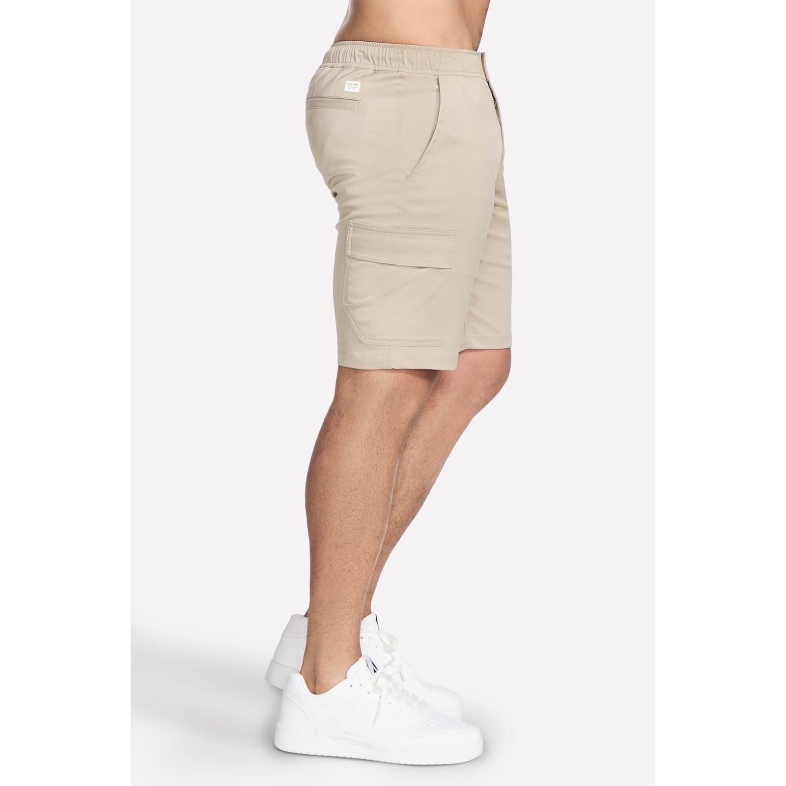 Skechers Performance Downtown Cargo 9 Inch Short Polyester Herren Natürliche Knielange Shorts