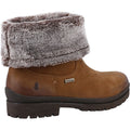 Hush Puppies Alice Leder Damen Kamelstiefel