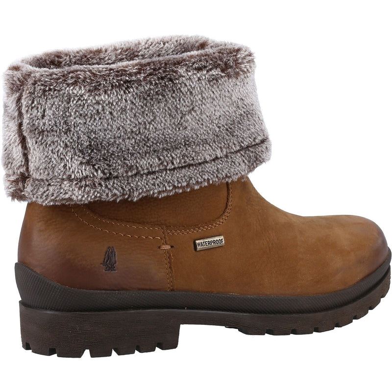 Hush Puppies Alice Leder Damen Kamelstiefel