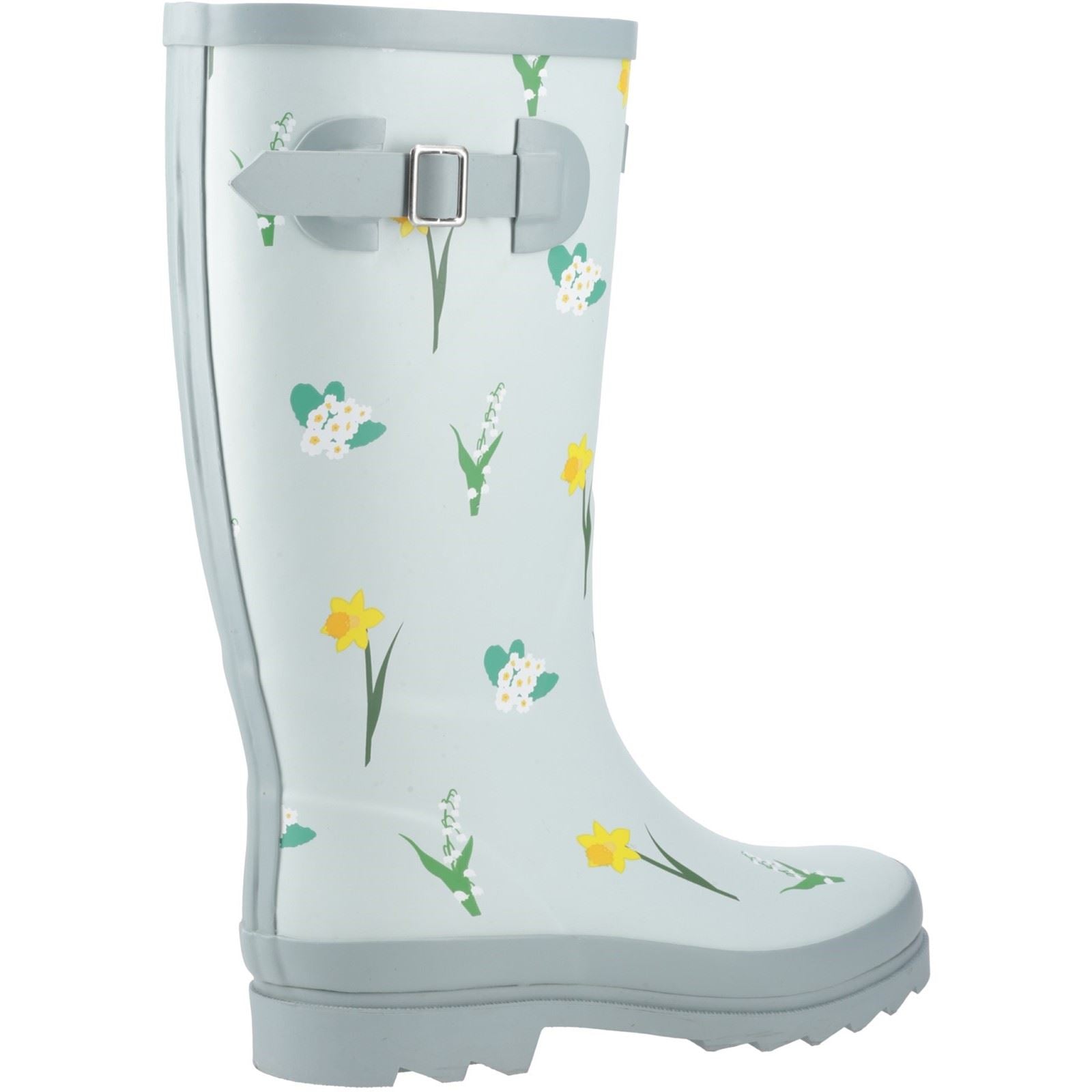 Cotswold Wildflower Tall Gummistiefel Für Damen In Mint