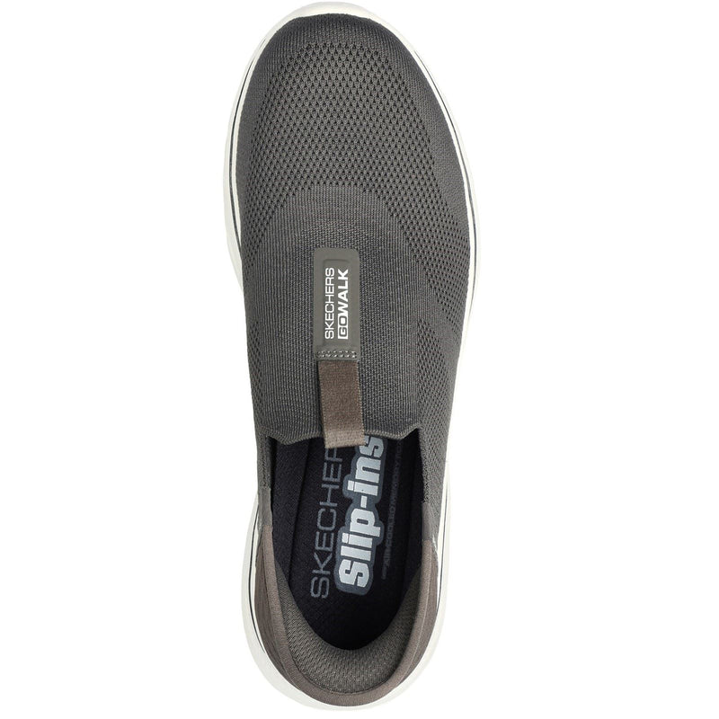 Skechers Slip-ins: GO WALK 7 Mesh Herren Sneaker In Braun