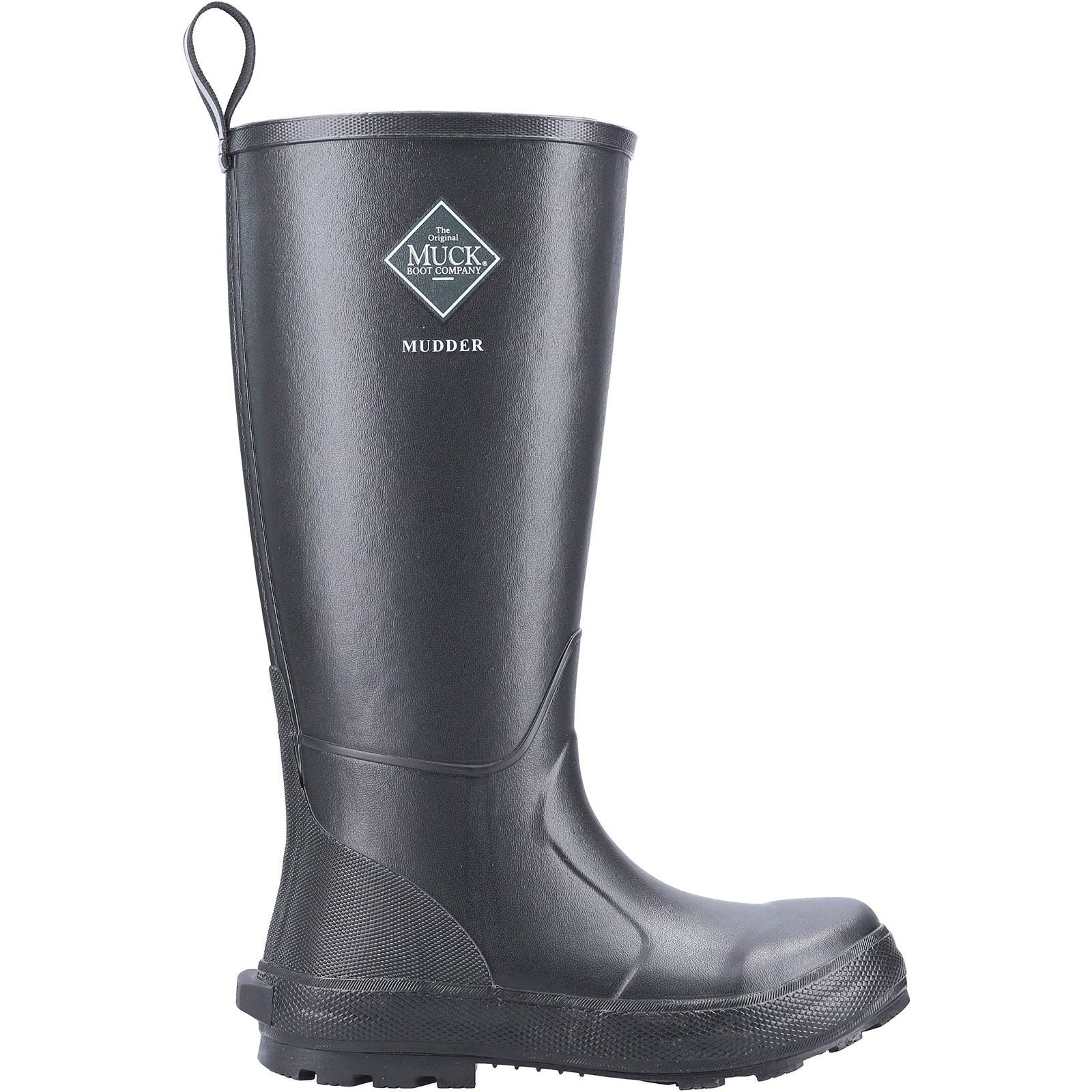 Muck Boots Mudder Tall Gummistiefel Schwarz