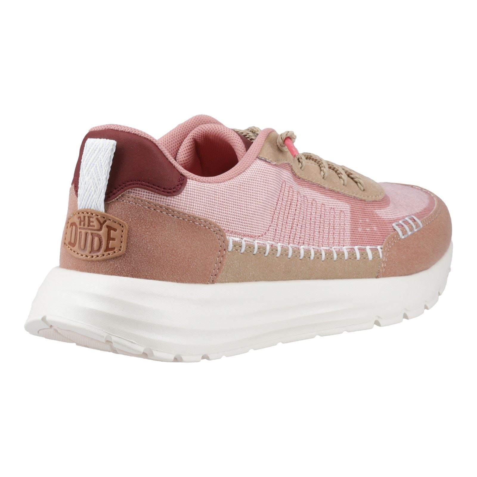 HEYDUDE Sirocco Alta Boho Polyester Mischung Damen Sneaker In Rosépink