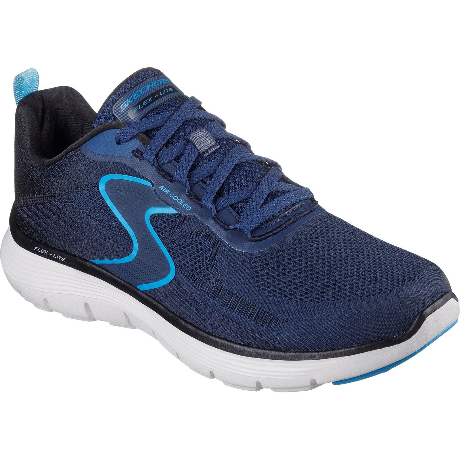 Skechers Flex Advantage 5.0 Spreelo Herren Sneaker Aus Synthetik In Marineblau/Blau