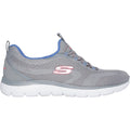 Skechers Summits New Nature Textile Damen Sneaker In Grau/Multi