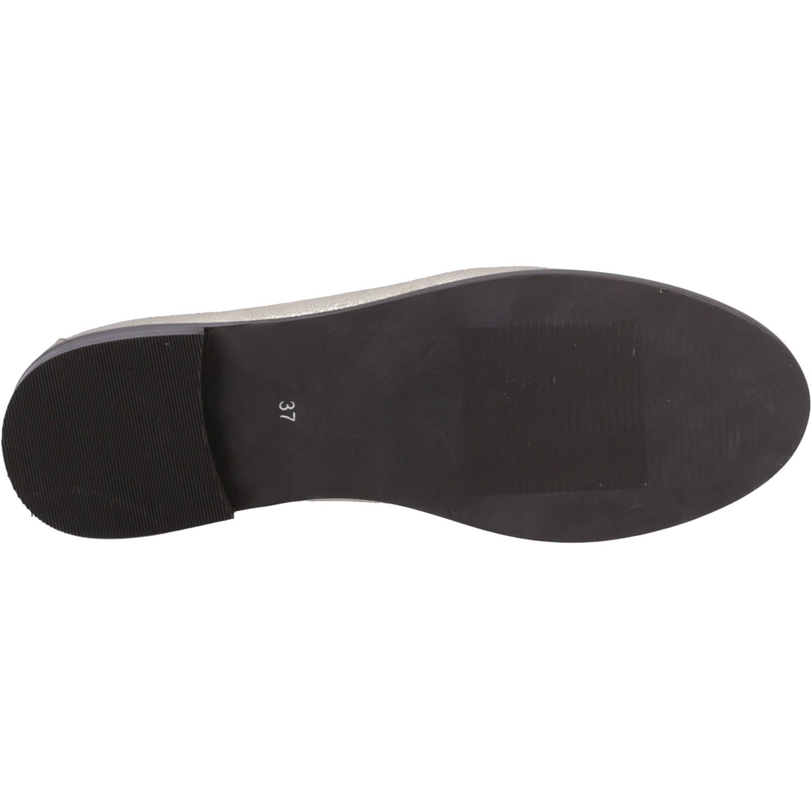 Hush Puppies Connie Damen Goldene Leder Slipper