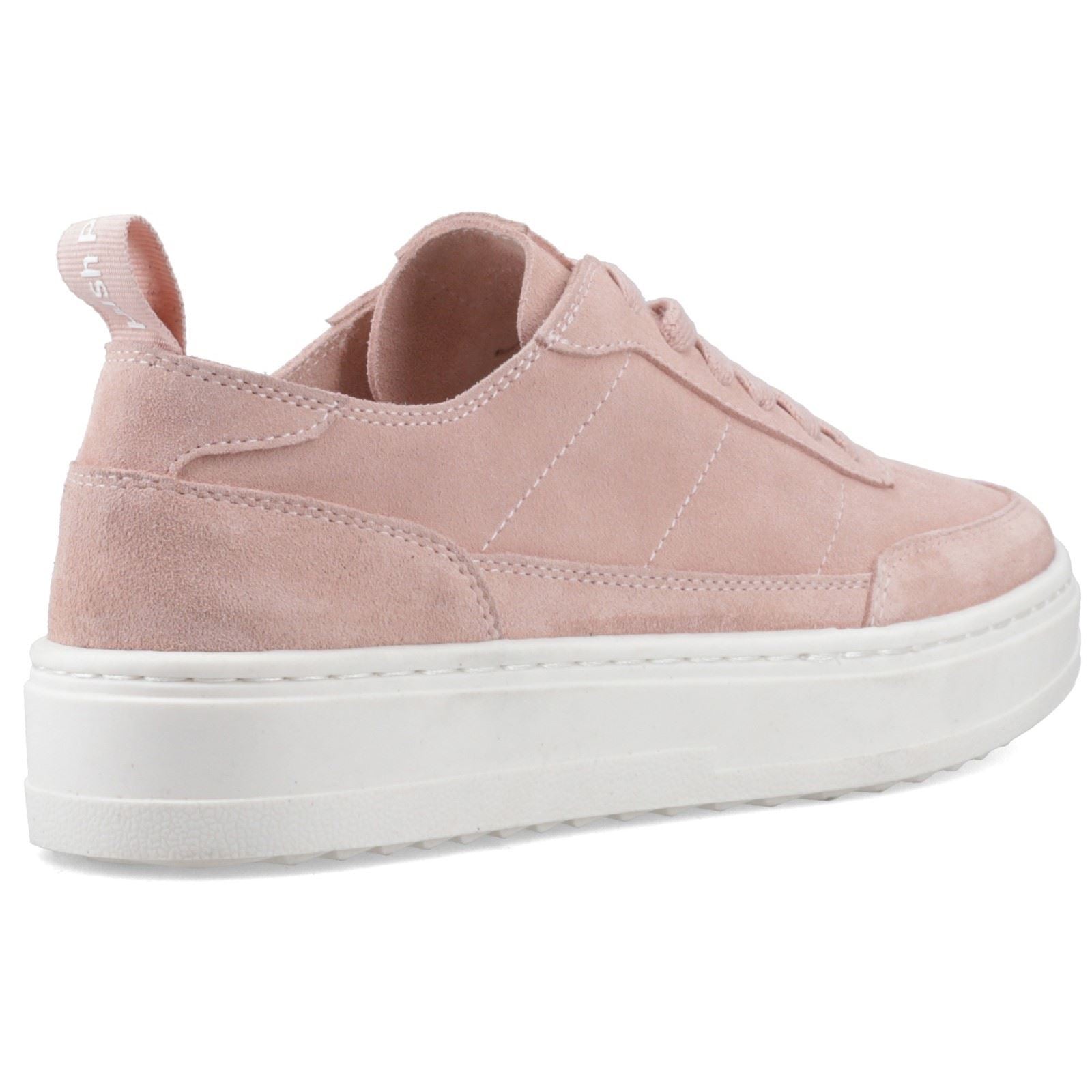 Hush Puppies Nesta Leder Damen Pink Sneakers