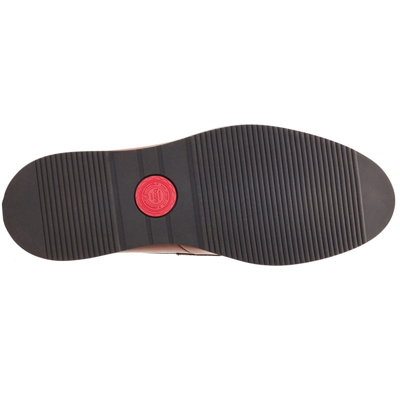 Base London Sid Herren Mokassins aus braunem Leder