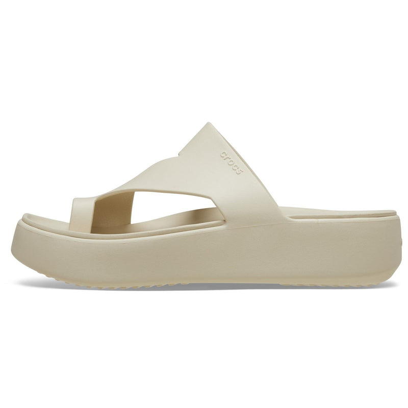 Crocs Getaway Platform Thermoplastische Damensandalen In Sandsteinoptik
