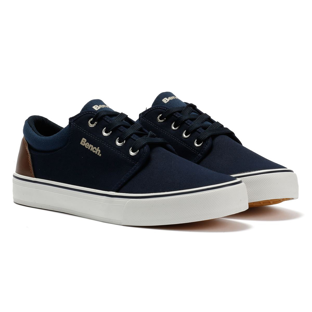 Bench Donnie Leinen Herren Blau Turnschuhe