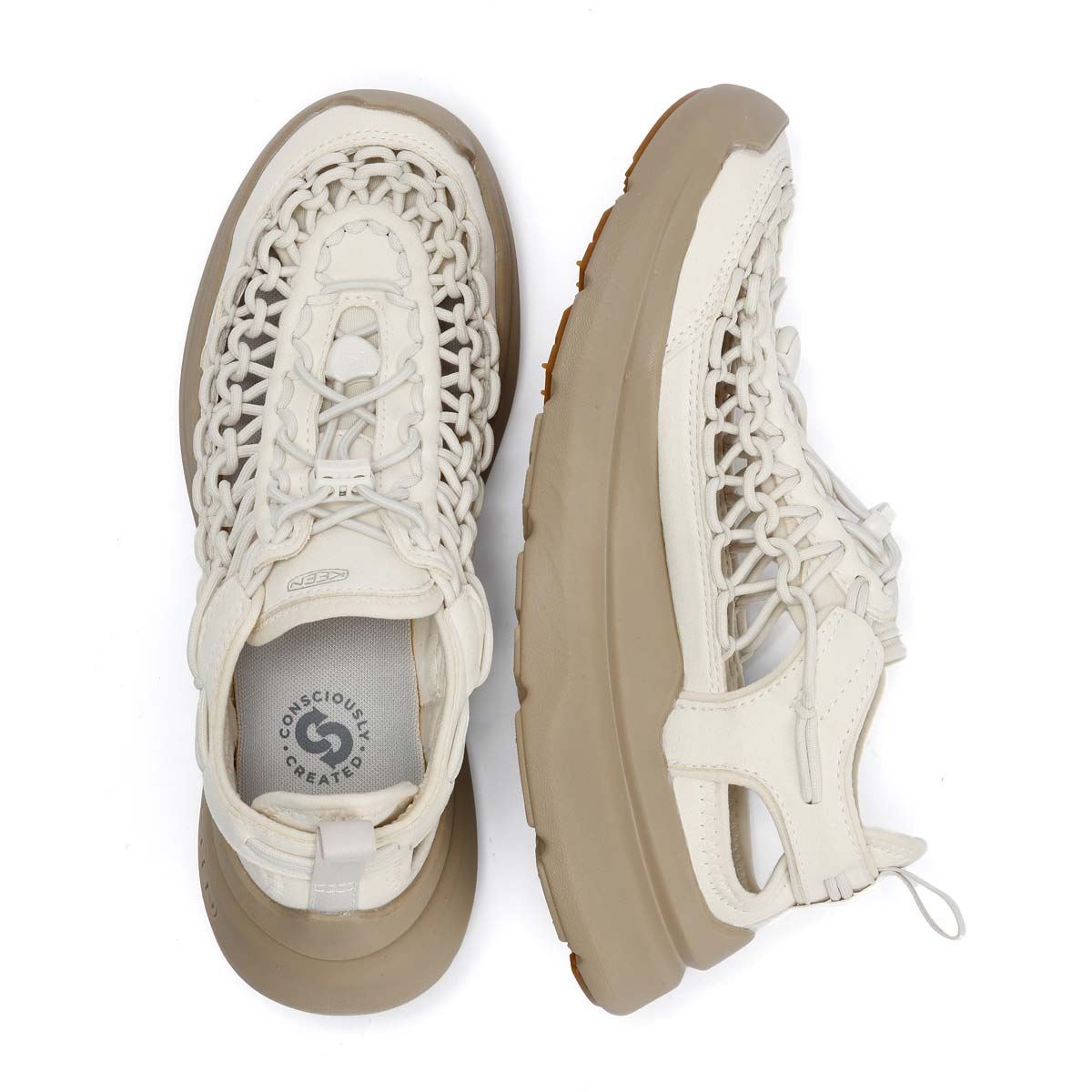 Keen Uneek WK Damen Weiße Sneakers