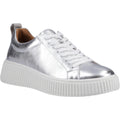 Hush Puppies Harlow Damen Sneakers Aus Silberleder