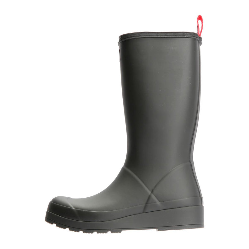 Hunter Play Tall Gummi Damen Schwarze Farbe Gummistiefel