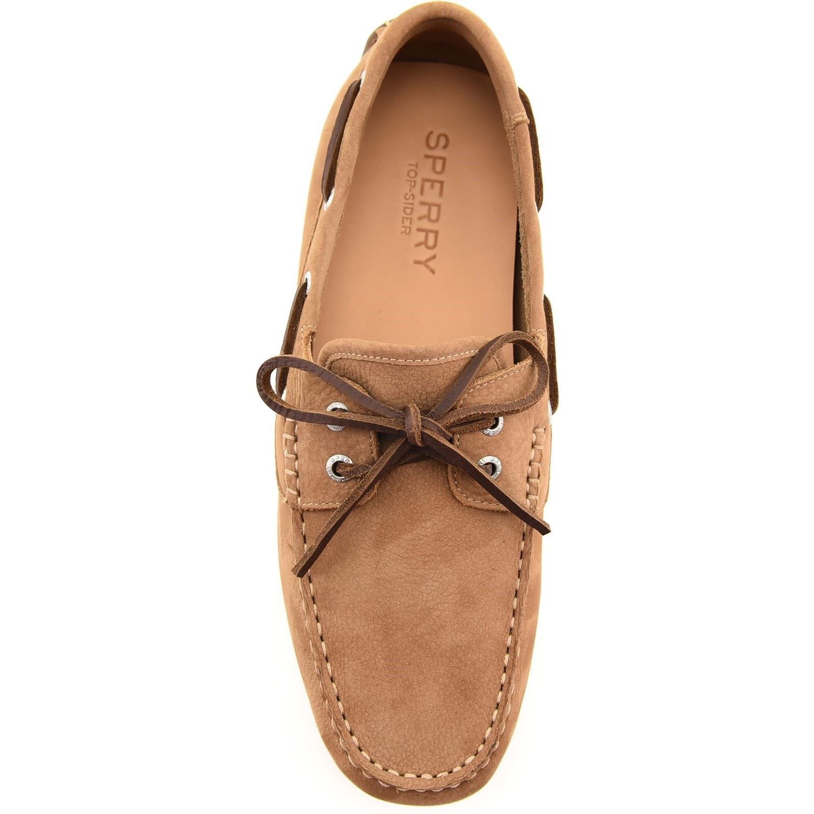 Sperry Orland 2-Eye Driver Leder Herren Tan Bootsschuhe