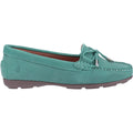 Hush Puppies Maggie Leder Damenhimmelblaue Loafer