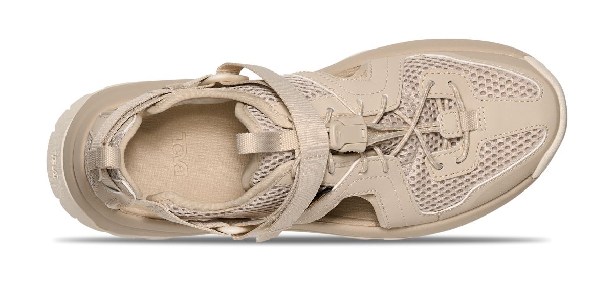 Teva Hurricane XLT3 Closed-Toe Damen Graue Sandalen