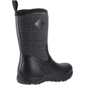 Muck Boots Arctic Weekend Damen Stiefel aus Gummi Schwarz/Kariert Winterstiefel bis zur Mitte der Wade
