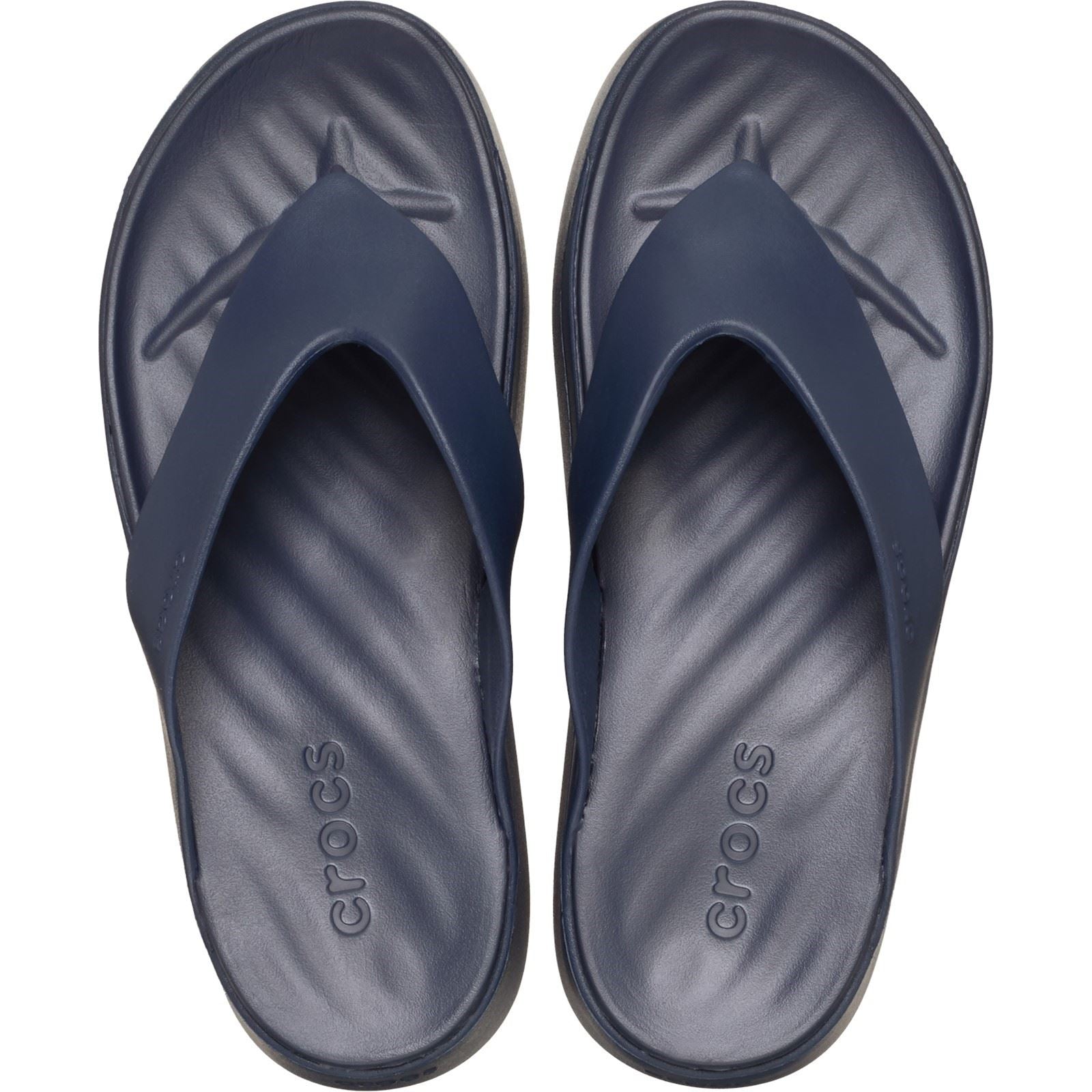Crocs Getaway Platform Damen Sandalen Aus Thermoplastischem Material In Marineblau