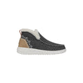 HEYDUDE Denny Wool Faux Shearling Damen Graue Stiefel