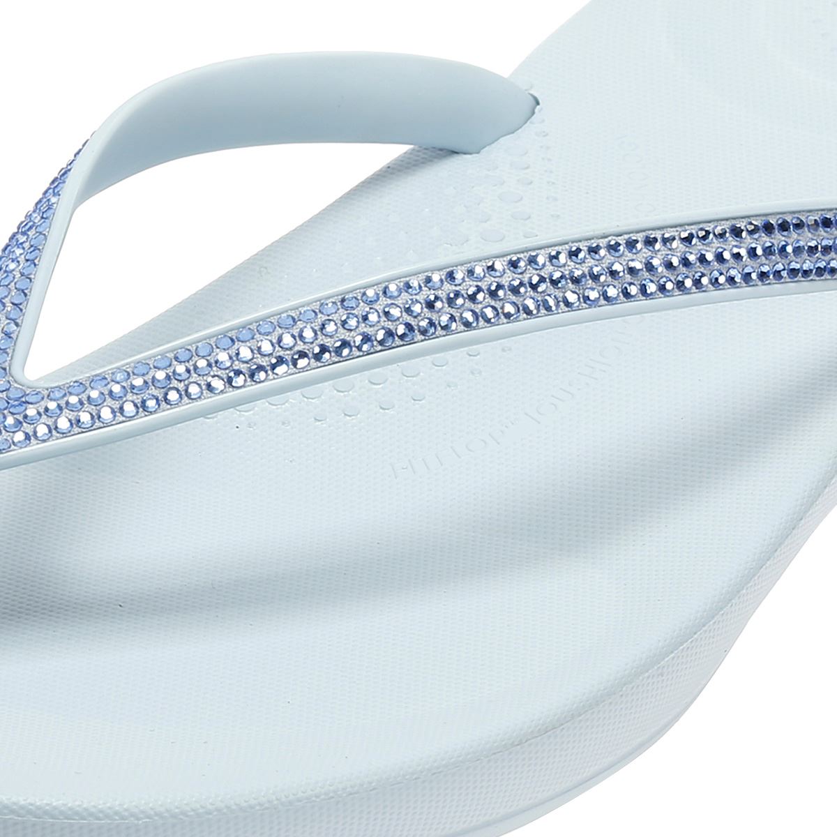 FitFlop Iqushion Sparkle Damen Blaue Flip-Flops