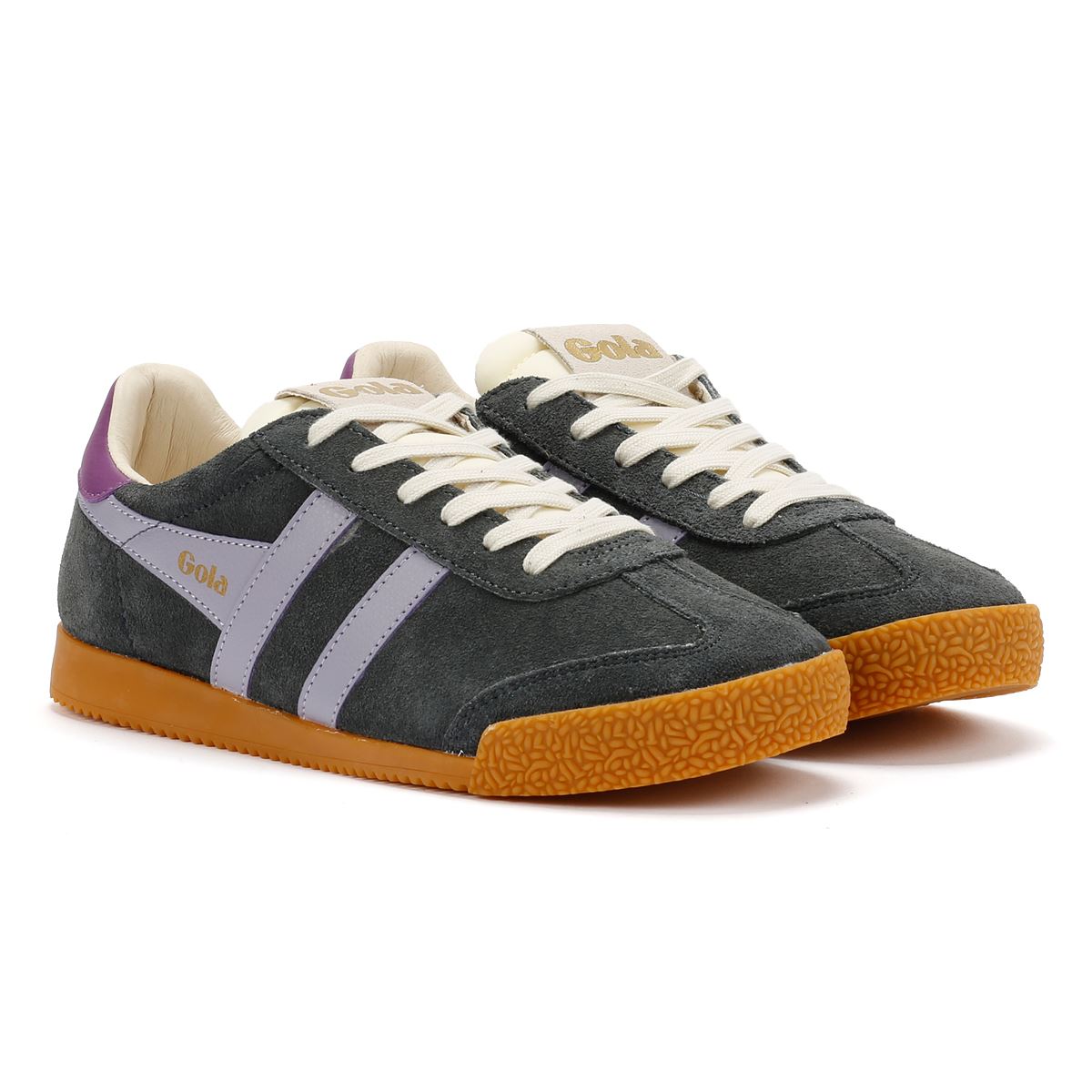 Gola Elan Damen Wildleder Sneaker In Blau