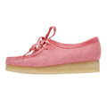 Clarks Originals Wallabee Damen Wildleder Schuhe In Pink